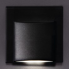 LED Trappenhuis Verlichting ERINUS LED/0,8W/12V 3000K zwart