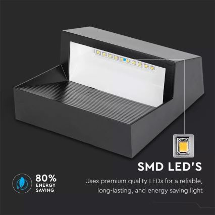 LED Trapverlichting 1xLED/3W/230V 3000K IP65