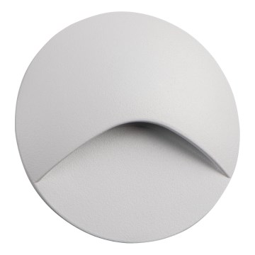 LED trapverlichting EXIN LED/2,5W/230V 3000K IP65 wit rond