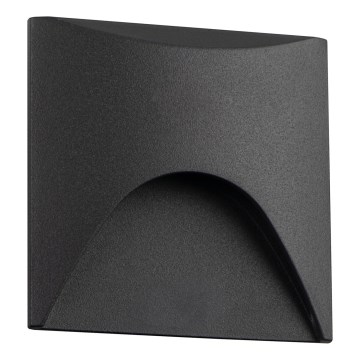 LED-trapverlichting EXIN LED/2,5W/230V 4000K IP65 antraciet vierkant