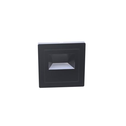 LED-trapverlichting LED/3W/230V 6000K zwart