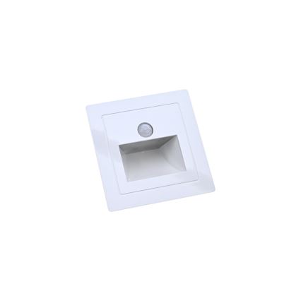 LED-trapverlichting met bewegings- en schemersensor LED/3W/230V 6000K wit