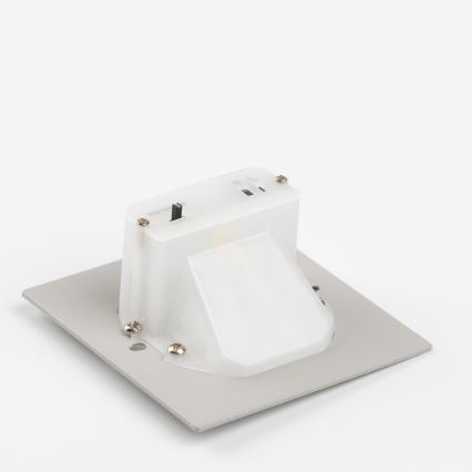 LED-traparmatuur met bewegings- en schemersensor LED/1,5W/230V 3000/4000/6000K wit