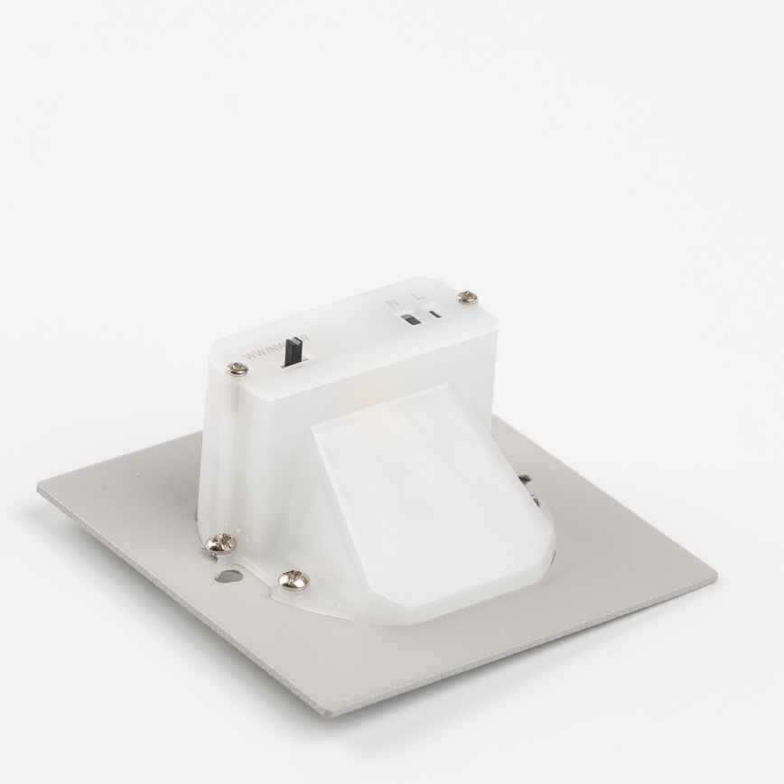 LED-traparmatuur met bewegings- en schemersensor LED/1,5W/230V 3000/4000/6500K antraciet