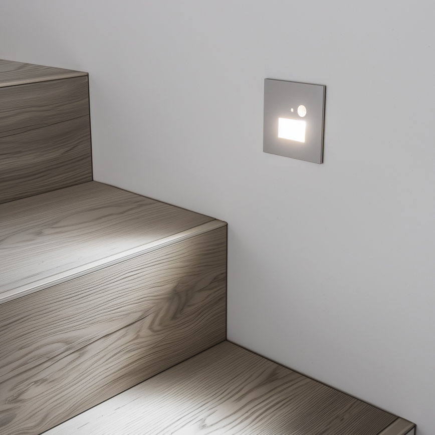 LED Trapverlichting met bewegingssensor LED/1,5W/230V 3000K/4000K/6500K