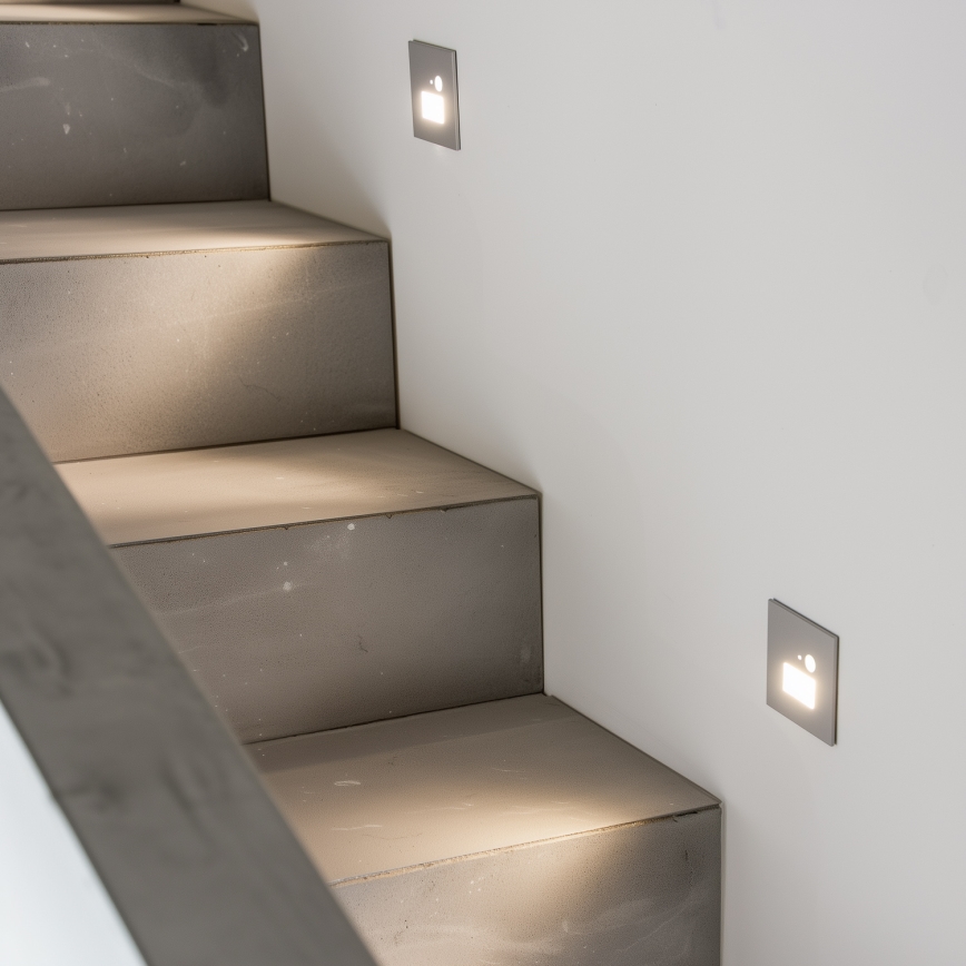 LED Trapverlichting met bewegingssensor LED/1,5W/230V 3000K/4000K/6500K