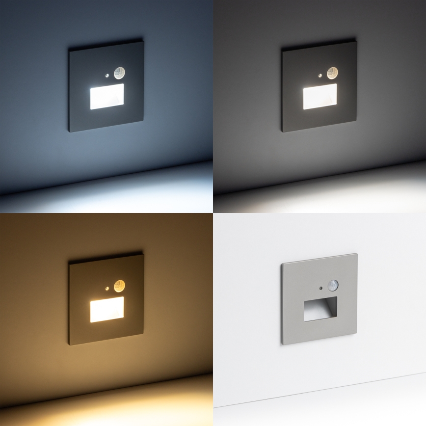 LED Trapverlichting met bewegingssensor LED/1,5W/230V 3000K/4000K/6500K