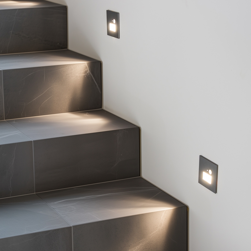 LED Trapverlichting met bewegingssensor LED/1,5W/230V 3000K/4000K/6500K