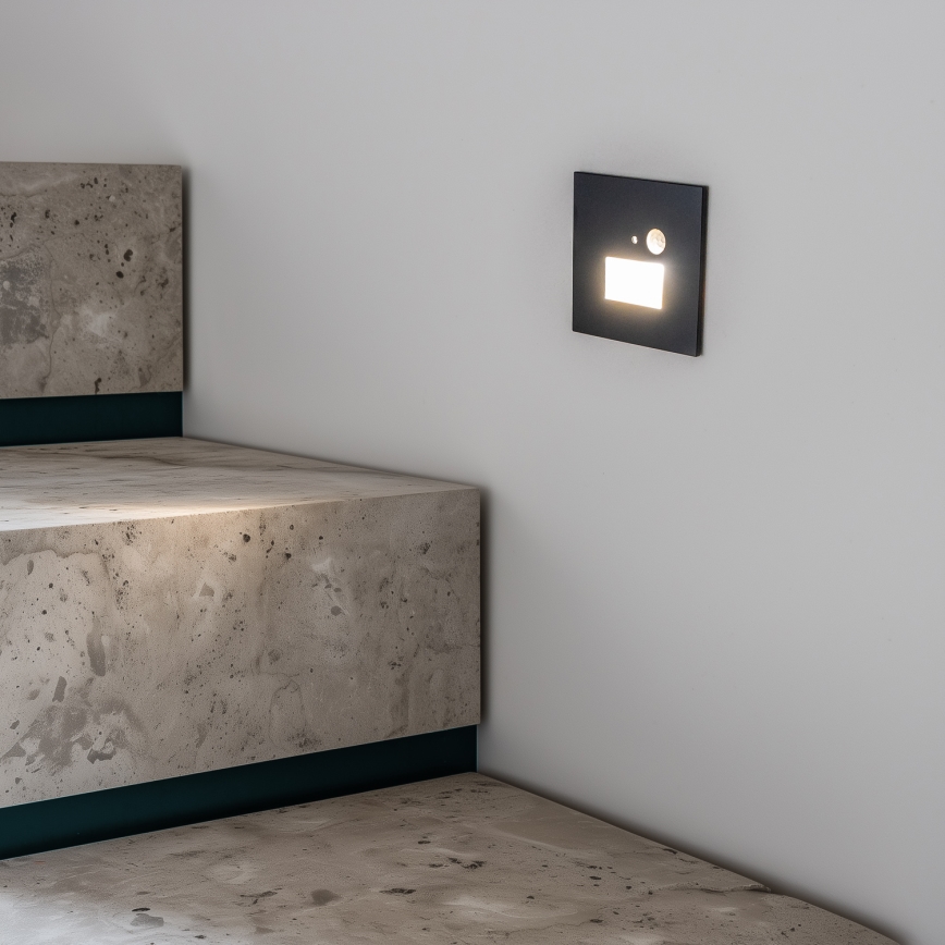 LED Trapverlichting met bewegingssensor LED/1,5W/230V 3000K/4000K/6500K