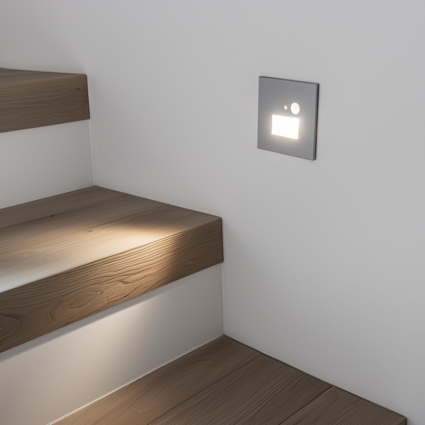 LED Trapverlichting met bewegingssensor LED/1,5W/230V 3000K/4000K/6500K