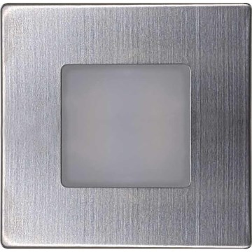LED Trapverlichting voor buiten DECENTLY LED/1,7W/230V 3000/4000/6000K IP54 glanzend chroom