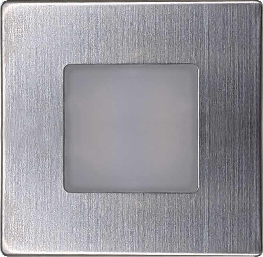LED Trapverlichting voor buiten DECENTLY LED/1,7W/230V 3000/4000/6000K IP54 glanzend chroom