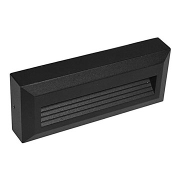 LED Trapverlichting voor buiten KORA LED/1,2W/230V IP54 4000K zwart