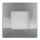 LED Trapverlichting voor buiten LED/1,7W/230V 2700K IP44 glanzend chroom