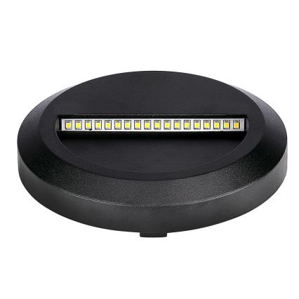 LED Trapverlichting voor buiten LED/2W/230V IP65 3000K zwart