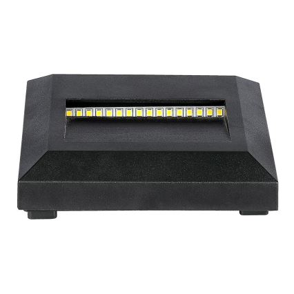 LED Trapverlichting voor buiten LED/2W/230V IP65 3000K zwart