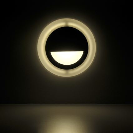 LED Trapverlichting voor buiten Q4 LED/3W/230V IP44