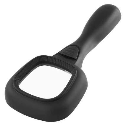 LED Vergrootglas 2,5xZOOM met een achtergrondverlichting en UV-licht LED/UV/2xAAA