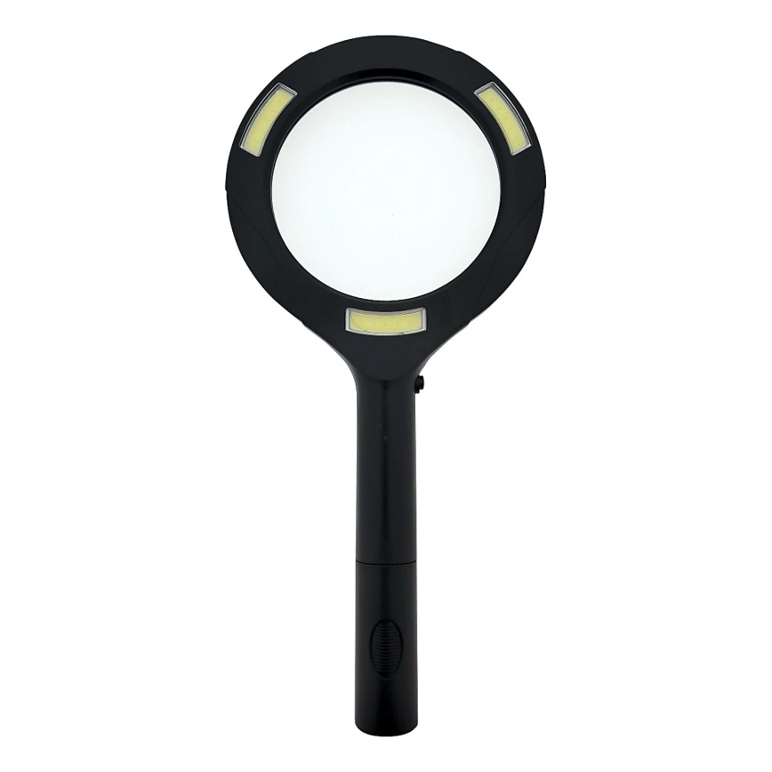 LED-vergrootglas 3× vergroting met LED-verlichting LED/3W/2xAA IP22