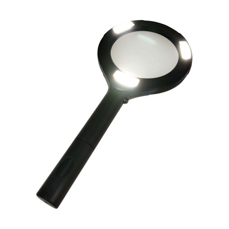 LED-vergrootglas 3× vergroting met LED-verlichting LED/3W/2xAA IP22