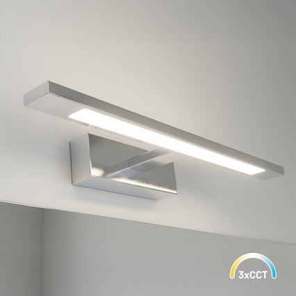 LED-spiegelverlichting voor de badkamer KLIMT LED/8W/230V 3000/4000/6000K 40 cm IP44 glanzend chroom