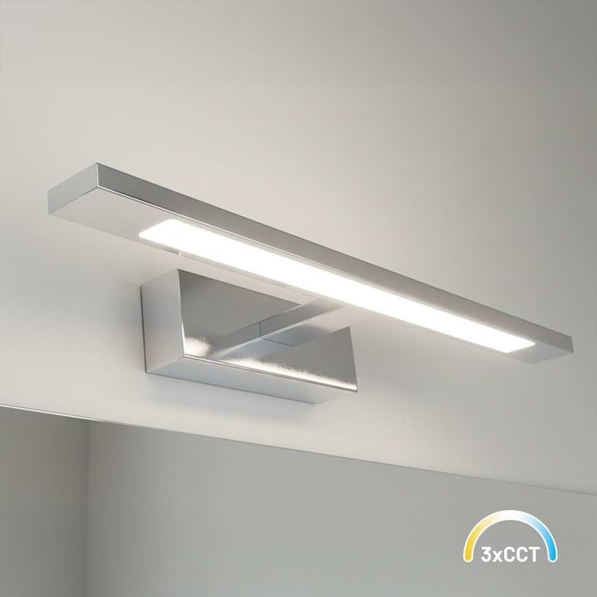 LED-spiegelverlichting voor de badkamer KLIMT LED/8W/230V 3000/4000/6000K 40 cm IP44 glanzend chroom