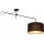LED verstelbare opbouwlamp VENICE 1xE27/60W/230V zwart/goud