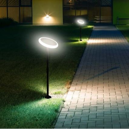 LED Verstelbare zonnelamp GARDEN LED/8W/5V 60-129 cm 4000K IP65