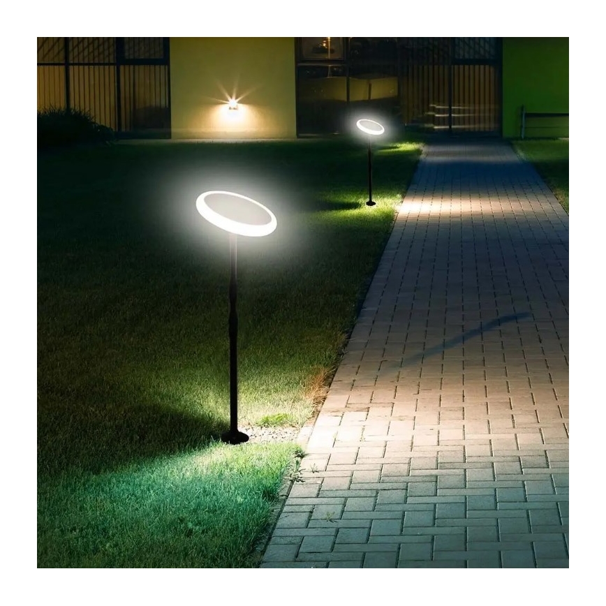LED Verstelbare zonnelamp GARDEN LED/8W/5V 60-129 cm 4000K IP65