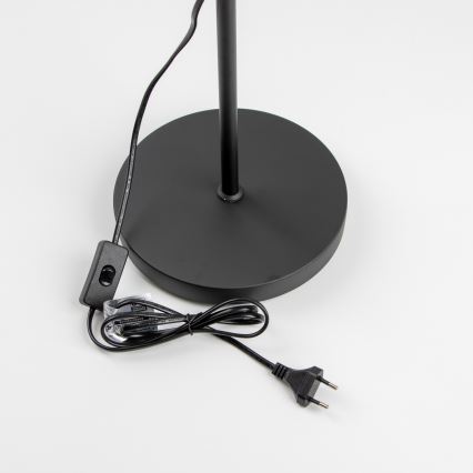 LED vloerlamp 1xE27/7W/230V zwart