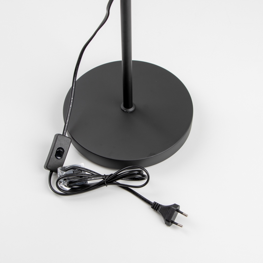 LED vloerlamp 1xE27/7W/230V zwart