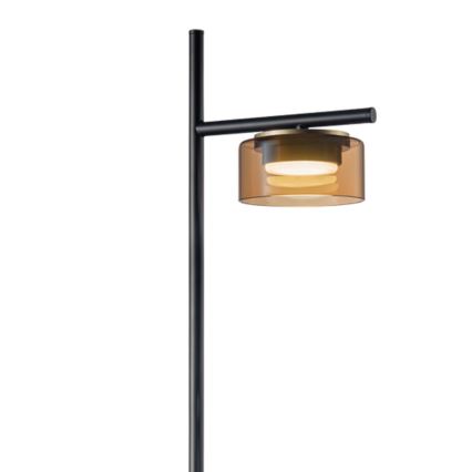 LED vloerlamp OFELIA 1xGX53/6W/230V zwart/beige
