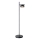 LED vloerlamp OFELIA 1xGX53/6W/230V zwart/rookglas