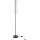 LED vloerlamp PLAYA LED/15W/230V zwart