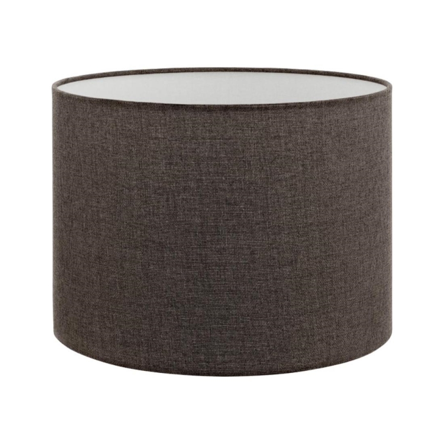 LED vloerlamp TUNJA 1xE27/20W/230V Ø 30 cm mat chroom/bruin