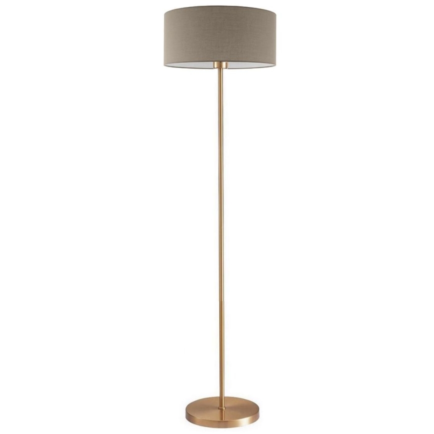 LED vloerlamp TUNJA 1xE27/20W/230V Ø 38 cm goud/taupe