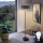 LED vloerlamp TUNJA 1xE27/20W/230V Ø 38 cm zwart/bruin