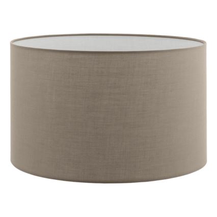 LED vloerlamp TUNJA 1xE27/20W/230V Ø 38 cm zwart/taupe