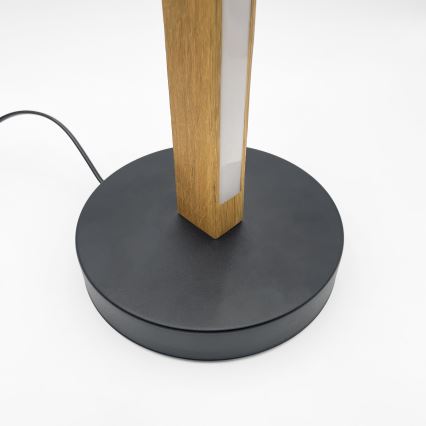 LED vloerlamp VERDE LED/18W/230V 3000K eiken/zwart