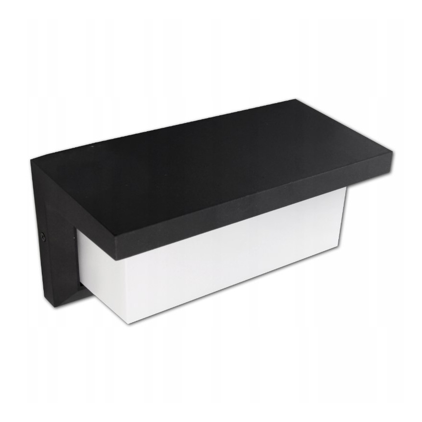 LED Wand Lamp voor Buiten LED/12W/230V IP54 zwart