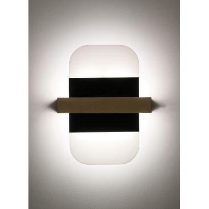 LED wand verlichting APRIL LED/6W/230V wit/zwart