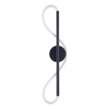 LED wand verlichting EMMA LED/19W/230V zwart