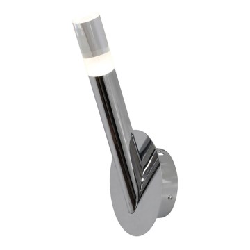 LED wand verlichting ICE LED/5W/230V glanzend chroom