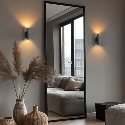 LED wand verlichting LAGOS 2xG9/3W/230V 4000K zwart