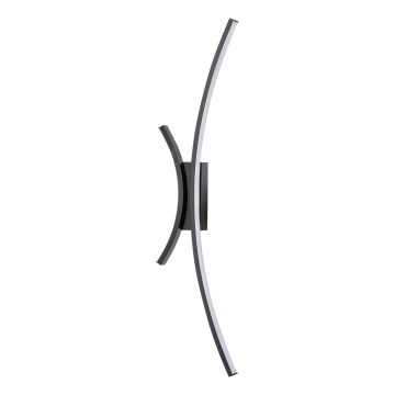 LED wand verlichting LED/12W/230V 3000-6000K zwart