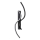 LED wand verlichting LED/12W/230V 3000-6500K zwart