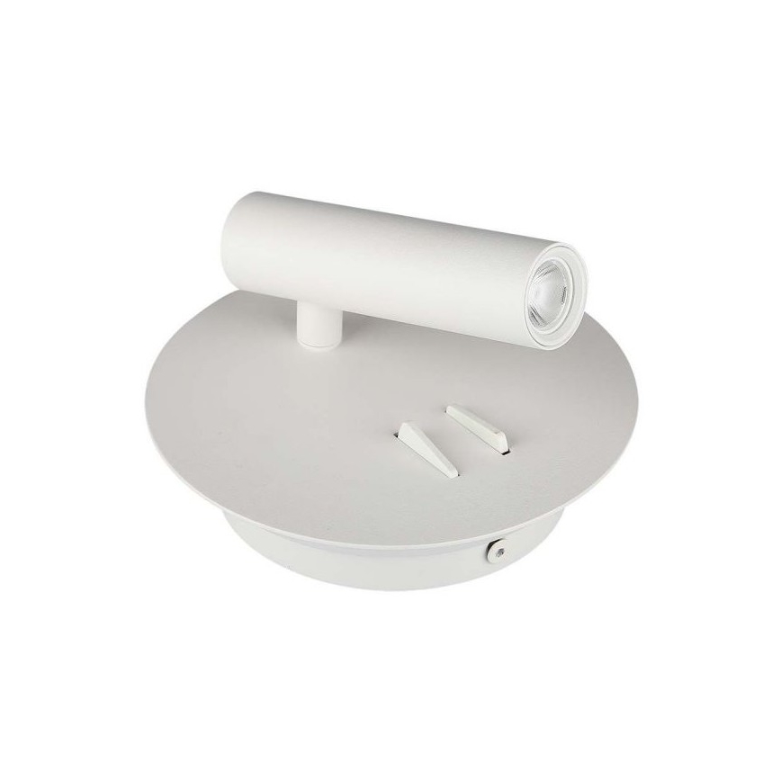 LED wand verlichting LED/3W/230V + LED/6W/230V 3000K wit