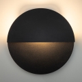 LED wand verlichting LUNA LED/7W/230V diameter 26 cm zwart