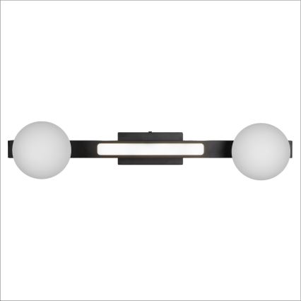 LED wand verlichting MAGNET LED/13W/230V + 2xG9/60W 3000/4000K zwart