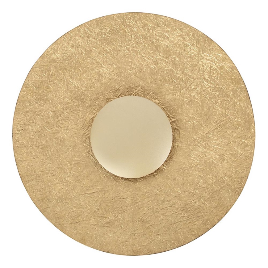 LED wand verlichting SOLE LED/7W/230V diameter 44 cm goud